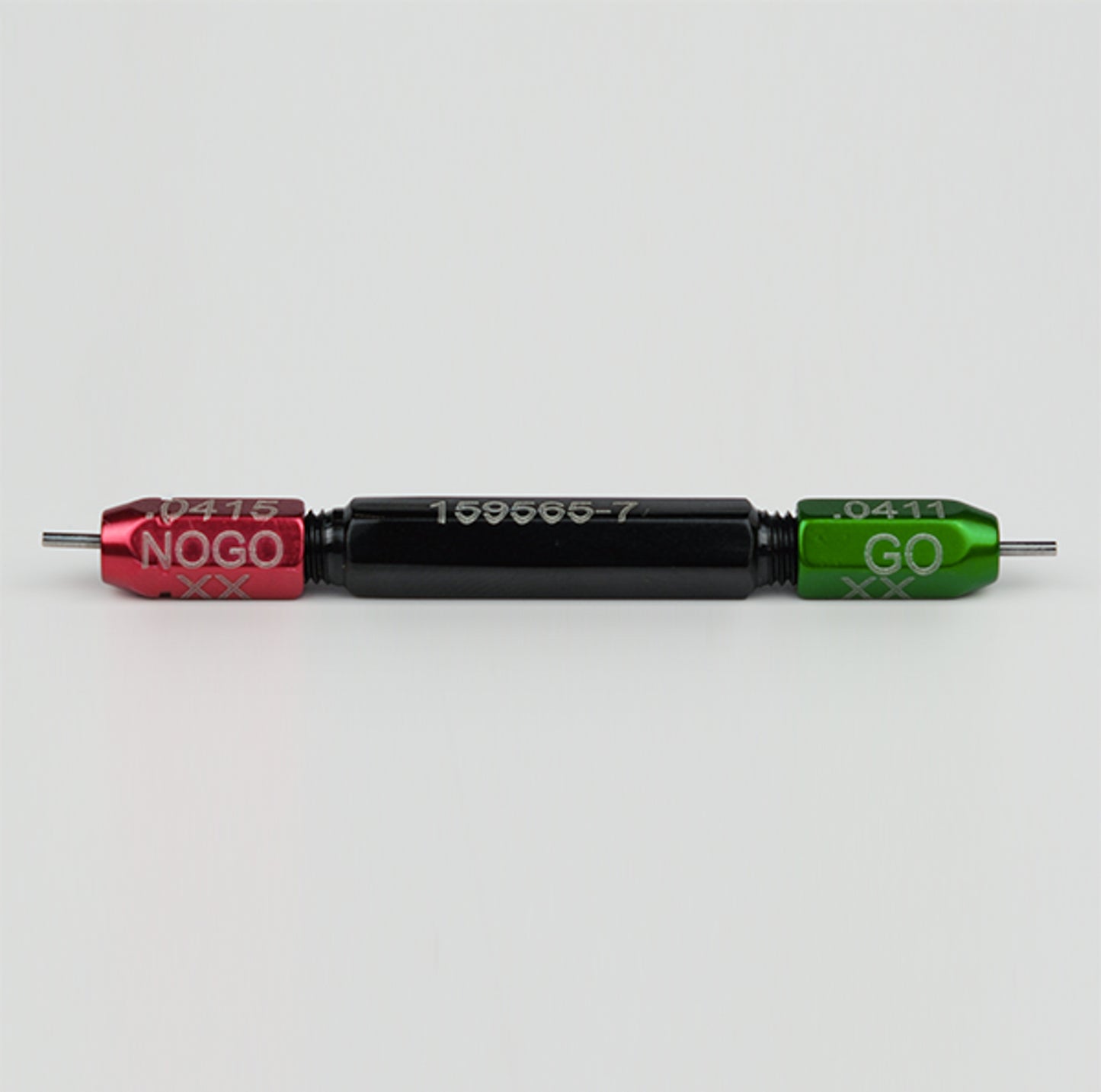 Go/No Go Gauge Orifice ID 0.0411"/0.0415" Manufacture Certificate
