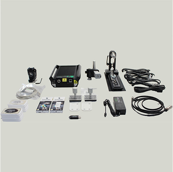 Vector Extensometer - Axial g/l from 10-50mm in 70mm FOV incl. T-Bracket & Arm