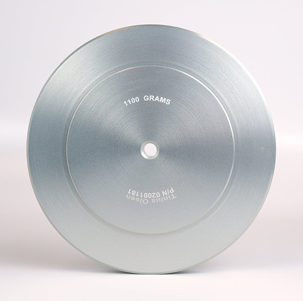 Weight Aluminum 1,100 Gram 6" Diameter